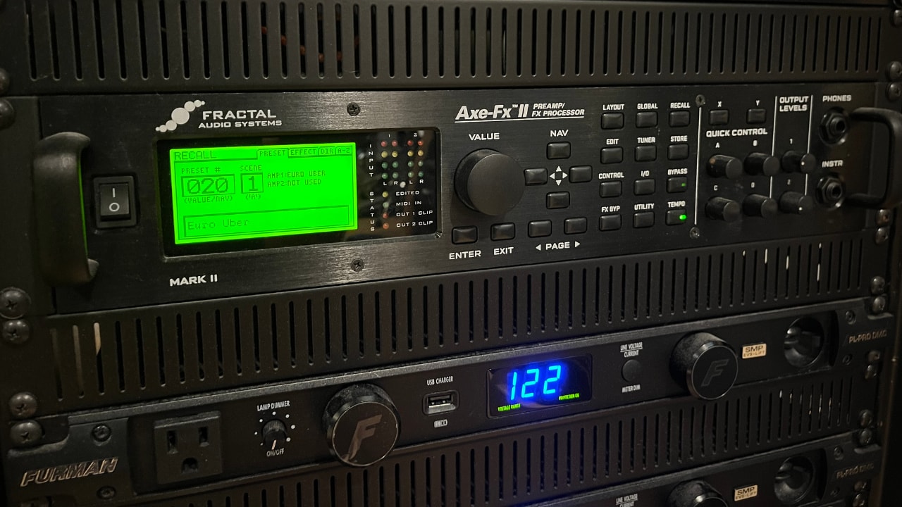 Fractal Axe-FX guitar amp modeler