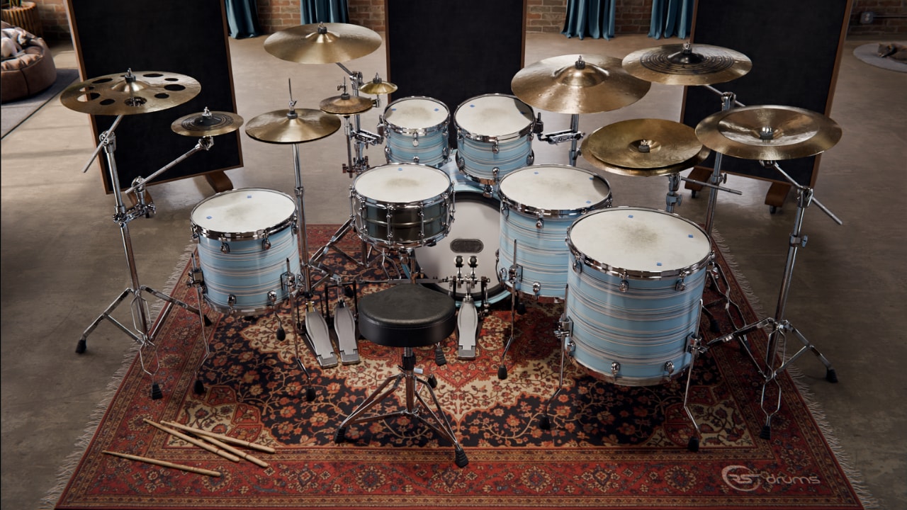 RS Drums Monarch drum library virtual instrument