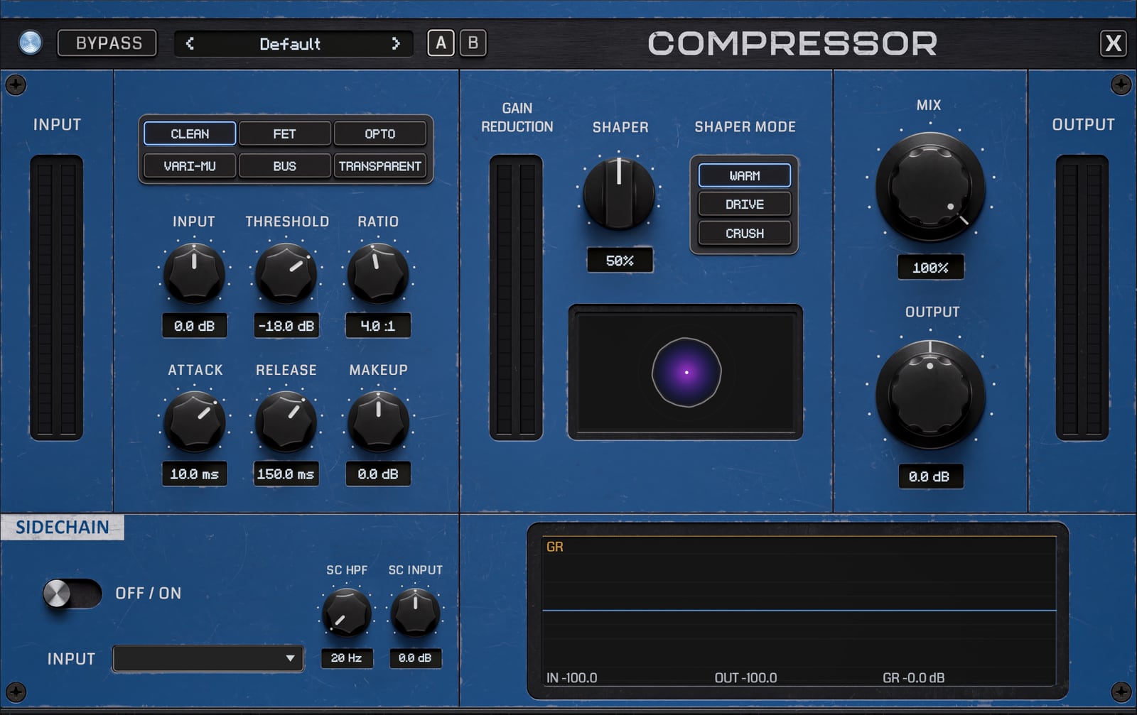 The Compressor insert window