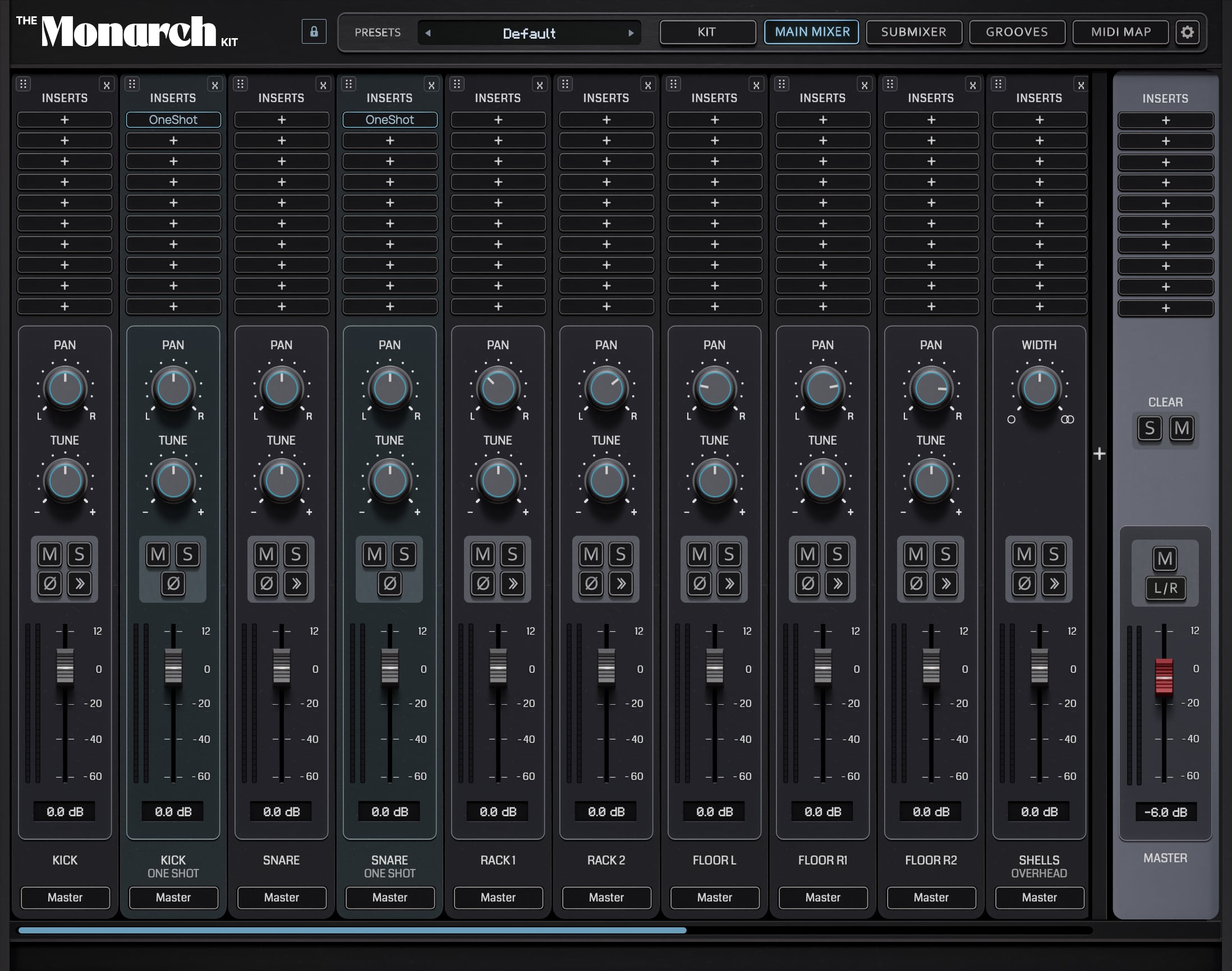 The Monarch Kit, the main mixer